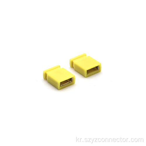 2.54 내화성 노란색 단락 회로 캡